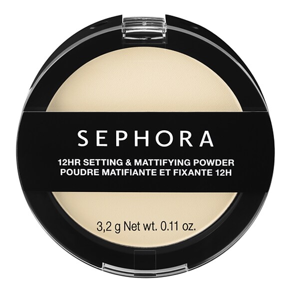 Cipria opacizzante e fissante 12h - Cipria a lunga tenuta (formato viaggio), SEPHORA COLLECTION